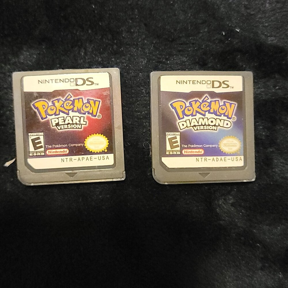 Pokemon Pearl And Diamond Games DS
